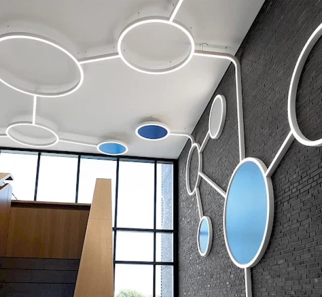 LIGHTNET - COLLECTION - LIQUID LINE - PROJET BUREAUX CREOS lUXEMBOUR