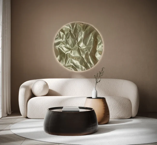 Luster_Medallion-Backlit-LivingRoom-Satin_Brass-SQ_1152x1152